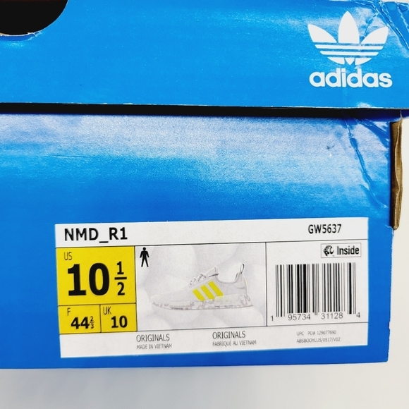 New Adidas NMD_R1 Men\'s Running Shoes Size 10.5